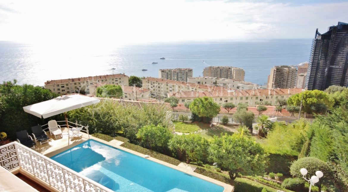 Villa in vendita con piscina e vista sul principato near Monaco, Provence-Alpes-Costa Azzurra,France (5)